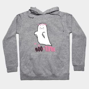 boo-tiful, funny cute halloween bootiful Hoodie